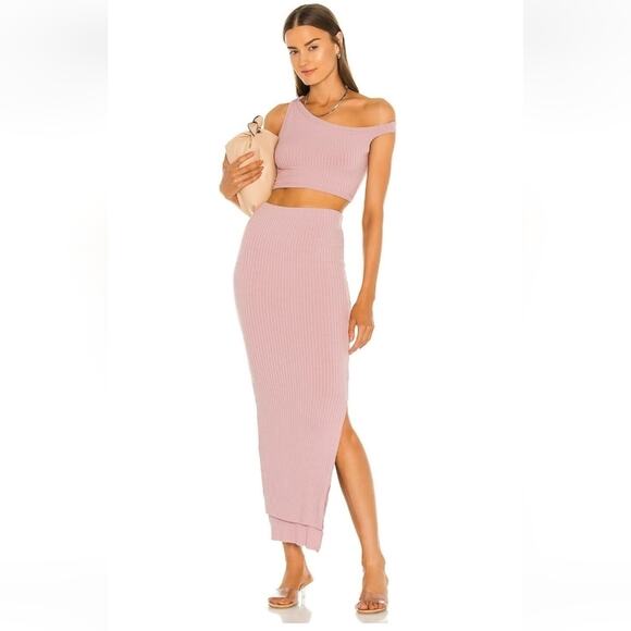 Alix NYC Skirt Set Monroe Crop Tank Melrose Skirt In Orchid Size Small NWT - Picture 1 of 15
